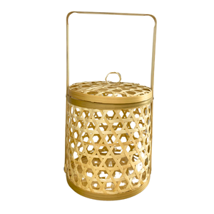 CESTA DE REGALO DE BAMBÚ Ideal para bodas, festivales, decoración del hogar, cesta de flores, cesta para embalaje de regalo, personalización - Product Image 1