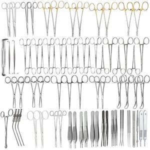 Juego de instrumentos de plástico de 82 piezas para cirugía plástica y cosmética, fuente de alimentación manual, instrumentos quirúrgicos - Product Image 1