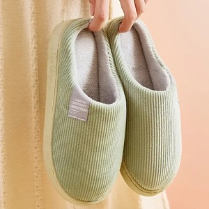 Women's Thick Bottom <b>Home</b> <b>Slippers</b> Household Plush <b>Slippers</b> Anti-slip Comfy Thermal <b>Slippers</b> - Product Image 6