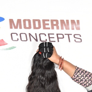 100% non transformé Remy vietnamien tissage vague profonde naturel ondulé faisceaux noir cuticule aligné indien Extensions de cheveux humains - Product Image 3