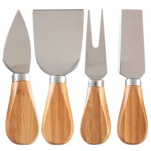 Vente chaude manche en bois ensemble de couverts en acier inoxydable couteau servir fourchette cuillère Portable 24 pièces vaisselle ensemble de vaisselle avec support - Product Image 5