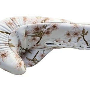 Guantes profesionales de cuero PU con logo personalizado, venta al por mayor de fábrica, Guantes de Kick Boxing, MMA - Product Image 2