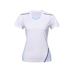 เสื้อแบดมินตันลายเส้นมินิมอล ปรับแต่งได้ ระบายอากาศ แห้งเร็ว ชุดแบดมินตัน ชุดทีม สำหรับกิจกรรมกีฬา - Product Image 1