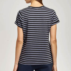 Camisetas de mujer de calidad superior 2025 de manga corta sueltas de verano Camisetas transpirables de buena calidad camisetas con logotipo y diseño personalizados - Product Image 2