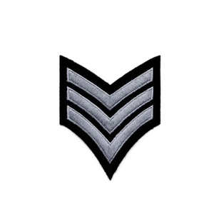 Parche Táctico de Rango Chevron para Uniforme, Parche Computarizado para Ropa, Parches Bordados Personalizados para Transferencia de Calor - Product Image 4