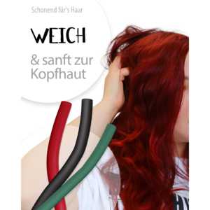 ชุดโรลม้วนผมแบบไม่ใช้ความร้อน 18 ชิ้น เส้นผ่านศูนย์กลาง 1.6 ซม. ความยาว 24 ซม. - Product Image 4