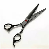 Juego de Tijeras de Peluquería Profesionales de Acero Inoxidable con Mango de Cerámica, Tijeras para Cortar el Cabello, Cuchillas Afiladas como Cuchillos de Afeitar, para Adelgazar y Cortar el Cabello