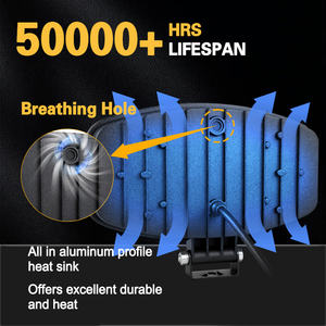 Focos LED <span class=keywords><strong>de</strong></span> 10 Pulgadas <span class=keywords><strong>de</strong></span> <span class=keywords><strong>Alta</strong></span> Resistencia al Agua, 12 V, para Todoterreno, <span class=keywords><strong>Luz</strong></span> <span class=keywords><strong>de</strong></span> Trabajo LED <span class=keywords><strong>de</strong></span> 10 Pulgadas, <span class=keywords><strong>Luz</strong></span> Adicional para Camiones, Remolques, SUV, Barcos - Product Image 4