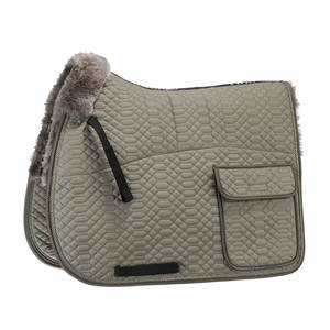 Nouveaux tapis de selle de Dressage matelassés carrés en coton avec doublure en polycoton pour l'équitation tapis de selle de Dressage anglais - Product Image 1