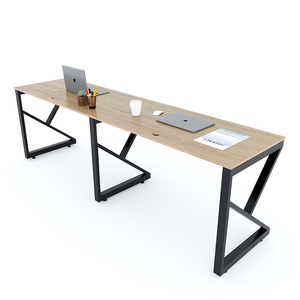 Kconcept HBKC036 Diseño Minimalista 240x60cm Madera Contrachapada y Soporte de Hierro Doble Song 240x60cm - Product Image 2