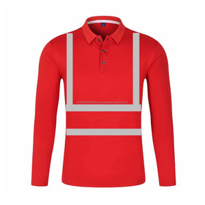 Men High Visibility Polo Work <b>Shirt</b> Workwear 100% Polyester <b>Shirt</b> Reflective Safety Polo T-<b>Shirt</b> Wholesale Price Bulk Supplier - Product Image 4
