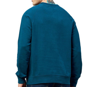 เสื้อสเวตเชิ้ตผู้ชายทรงปกติขายดี ผ้าฝ้าย 100% สีพื้น ปักโลโก้ได้ น้ำหนัก 300 กรัม ต้านเชื้อแบคทีเรีย ใส่สบายสำหรับฤดูหนาว สไตล์ลำลอง - Product Image 3