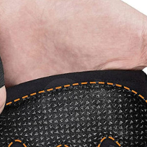Guantes Profesionales de Halterofilia sin Dedos con Palma de Neopreno, Guantes de Gimnasio Antideslizantes y Absorbentes de Impactos para Entrenamiento - Product Image 6