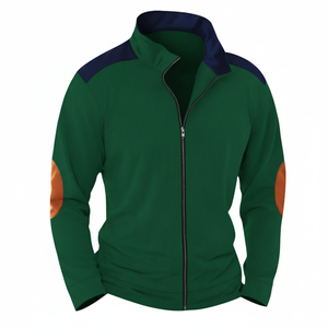 Chaqueta Universitaria para Hombre |   Chaqueta Deportiva Estilo Universitaria |   Corte Clásico |   Fabricante OEM para Pedidos al por Mayor - Product Image 2