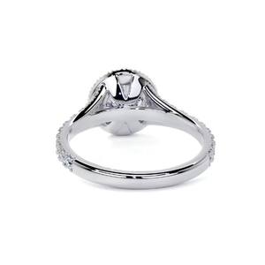 10k jaune Rose blanc or rond coupe laboratoire diamant cultivé mariage et bague de fiançailles GIA & IGI certifié cadeau parfait pour elle - Product Image 5