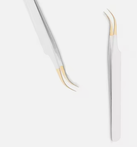 Pince à épiler à sourcils en acier inoxydable marque privée pince à épiler pour extension de cils ensemble d'outils pour cils pince à sourcils pointue - Product Image 4