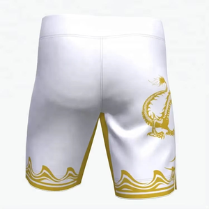 Shorts de sport MMA pour hommes, tissu microfibre confortable, shorts d'entraînement MMA pour hommes, tissu extensible en spandex - Product Image 3