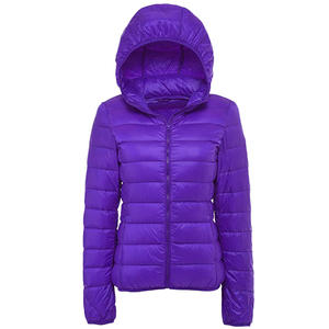 แจ็คเก็ตขนเป็ดกันหนาวกันลม, แจ็คเก็ตขนห่านกันลมแจ็คเก็ตขนเป็ดน้ำหนักเบาบรรจุได้ - Product Image 5