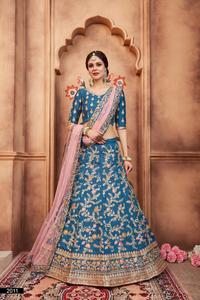 Nuevo diseño rosa Color nupcial Lehenga Choli, boda Lehenga Choli con blusa y duppata - Product Image 2