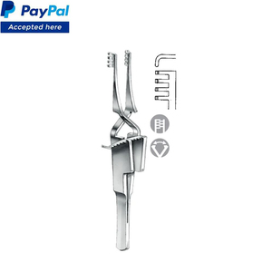 Rétracteurs vétérinaires manuels auto-retenus en acier inoxydable avec crochet pour plaies - Option de logo personnalisé en marque propre SIGAL MEDCO - Product Image 6