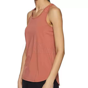 Camiseta sin Mangas para Mujer, Ecológica, Transpirable, Informal, con Logotipo Frontal, Ligera, de Alta Calidad, Último Diseño, Ropa de Gimnasio, Venta al por Mayor - Product Image 3