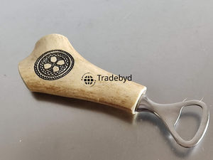 Abridor de botellas de cuerno decorativo Tradebyd, gran regalo de decoración Vintage para hogares - Product Image 3