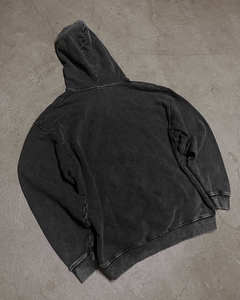 2025 Logo personnalisé surdimensionné lavé à l'acide sweats à capuche sérigraphie Vintage hommes 100% coton goutte épaule S-5XL tailles OEM Service - Product Image 5