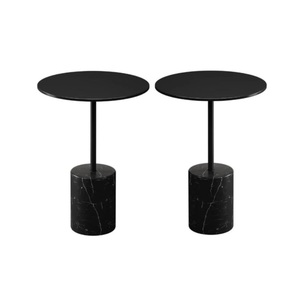 Table d'appoint moderne de haute qualité avec finition tendance en métal unique pour salon Table basse au design unique - Product Image 6