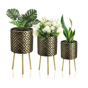 Antique Finished Handmade <b>Iron</b> Metal Planter Custom Size and Shape for Home and Garden Decoration Flower Pots & Planters - Product Image 5