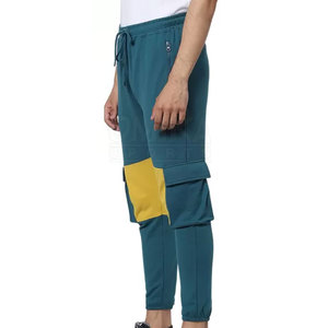 Most Popular Casual Sweatpants Solid Color Plain Dyed Fashion <b>Men</b> Sweatpants Slim Fit Sweatpants - Product Image 4