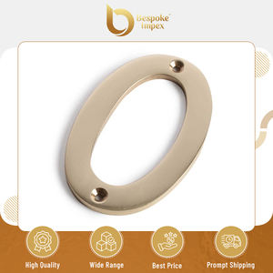 Números de Puerta con Acabado en Latón Más Vendidos, Accesorios para Ventanas, Garantía de 5 Años, Fácil Instalación, Personalizable - Product Image 2