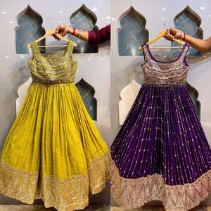 Ropa de boda de alta calidad Georgette bordado trabajo Lehenga Choli con Dupatta indio exportador y proveedor - Product Image 6