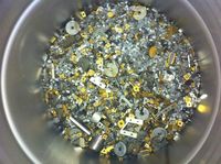Déchets de fil de cuivre à haute température, type alliage