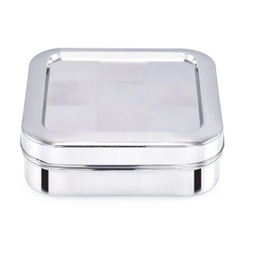 Stainless Steel <b>Spices</b> Boxes 12-Pieces <b>Set</b> Square Box <b>Set</b> for Kitchen Restaurant <b>Spices</b> Boxes Wholesale Supplier - Product Image 6