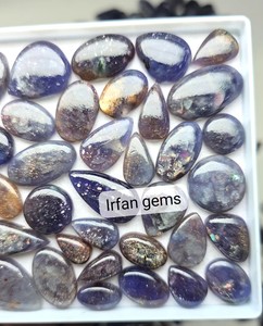 Iolita de Fuego Natural de Alta Calidad, Piedra Preciosa de Ágata Verde de Grado Superior para Joyería Hecha a Mano y Tamaño Libre para Sanación - Product Image 3