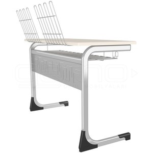 Escritorio de caballete de música Werzalite doble elegante y duradero para instrumentos musicales de la marca, de la marca, de la marca - Product Image 1