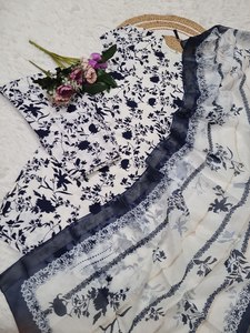 Women's Silk <b>Blend</b> Salwar Kameez Set-Modern Reversible Design for All Seasons Zain Exports Diwali/Wedding Occasion - Product Image 6