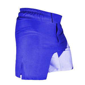 Pantalones cortos de boxeo para hombre, diseño de logotipo personalizado de diferentes colores, para gimnasio, Fitness, informal, al por mayor, precio más vendido, algodón y poliéster - Product Image 5