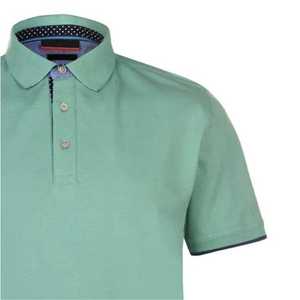 Nuevos polos personalizados transpirables anti-pilling de color sólido para hombre, polos informales lisos de alta calidad al por mayor para hombre - Product Image 4