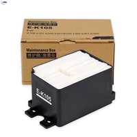 Enlite K105 para Epson, Caja de Mantenimiento para Impresora, Tanque de Mantenimiento para Epson K101 K301 K305, Caja de Tinta Residual, Consumibles de Oficina