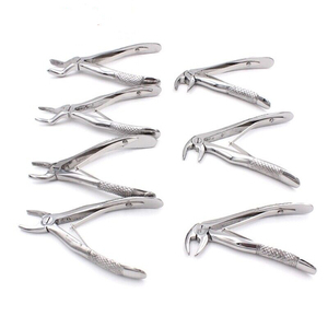 Pinzas de extracción Dental, instrumentos quirúrgicos de acero inoxidable, Forceps de extracción Dental de Ortodoncia con logotipo personalizado - Product Image 4