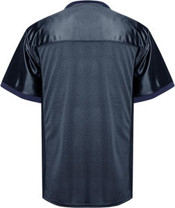 Camiseta de fútbol americano OEM ODM de alta calidad, camisetas deportivas transpirables de manga corta con logotipo personalizado, gran oferta, sublimación de MOQ bajo - Product Image 4