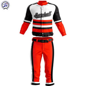 มืออาชีพสั่งทําพิเศษออกแบบเองคุณภาพสูงน้ําหนักเบาออกแบบที่ดีที่สุด 2024 ชุดกีฬาชุดเบสบอล - Product Image 3