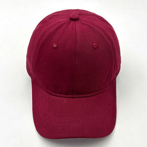 Bajo MOQ Gorra de béisbol Unisex Poliéster/Gorras de algodón Gorras de béisbol de algodón teñido de color sólido - Product Image 2