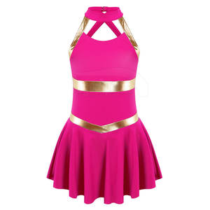 ชุดเชียร์ลีดเดอร์เด็ก ดีไซน์ล่าสุด ออกแบบเองได้ ผลิตจากโพลีเอสเตอร์ 100% ระบายอากาศได้ดี สวมใส่สบาย น้ำหนักเบา ขายดี - Product Image 1