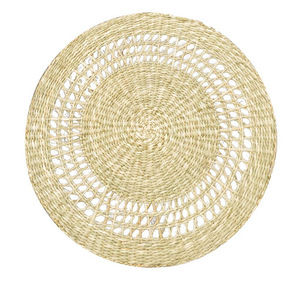 Vente en gros de napperons en jonc de mer écologiques tissés à la main en carton de taille personnalisée emballés pour la maison, le restaurant et l'hôtel fabriqués au Vietnam - Product Image 1