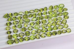 Atractivo peridoto piedra preciosa facetada peridoto mezcla forma lote gemas para hacer joyas - Product Image 5