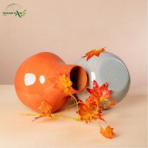 Jarrón Decorativo de Bambú Esculpido, Diseño Enrollado Ecológico, un Movimiento Congelado en Forma Natural - Product Image 6