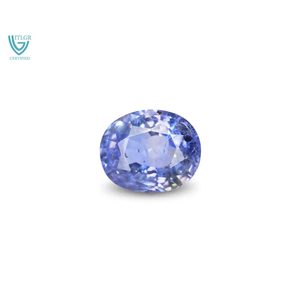 Zafiro Azul - Gema Natural Facetada de 3.8 Quilates, Calibrada, 10 mm, Azul Real, Piedra Suelta, Altura 8 mm, Tratada con Calor - Product Image 1