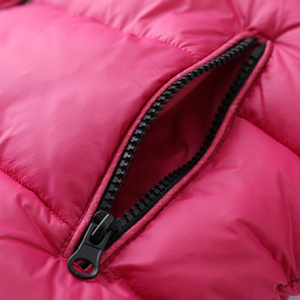 Vestes rembourrées coupe-vent personnalisées pour enfants Vestes d'extérieur chaudes d'hiver pour filles Imperméables - Product Image 5